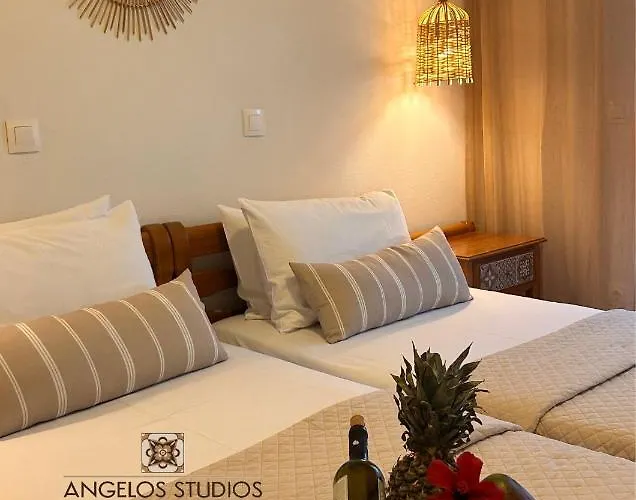 Angelos 3-4 In Rhodes-upper Floor דירה *